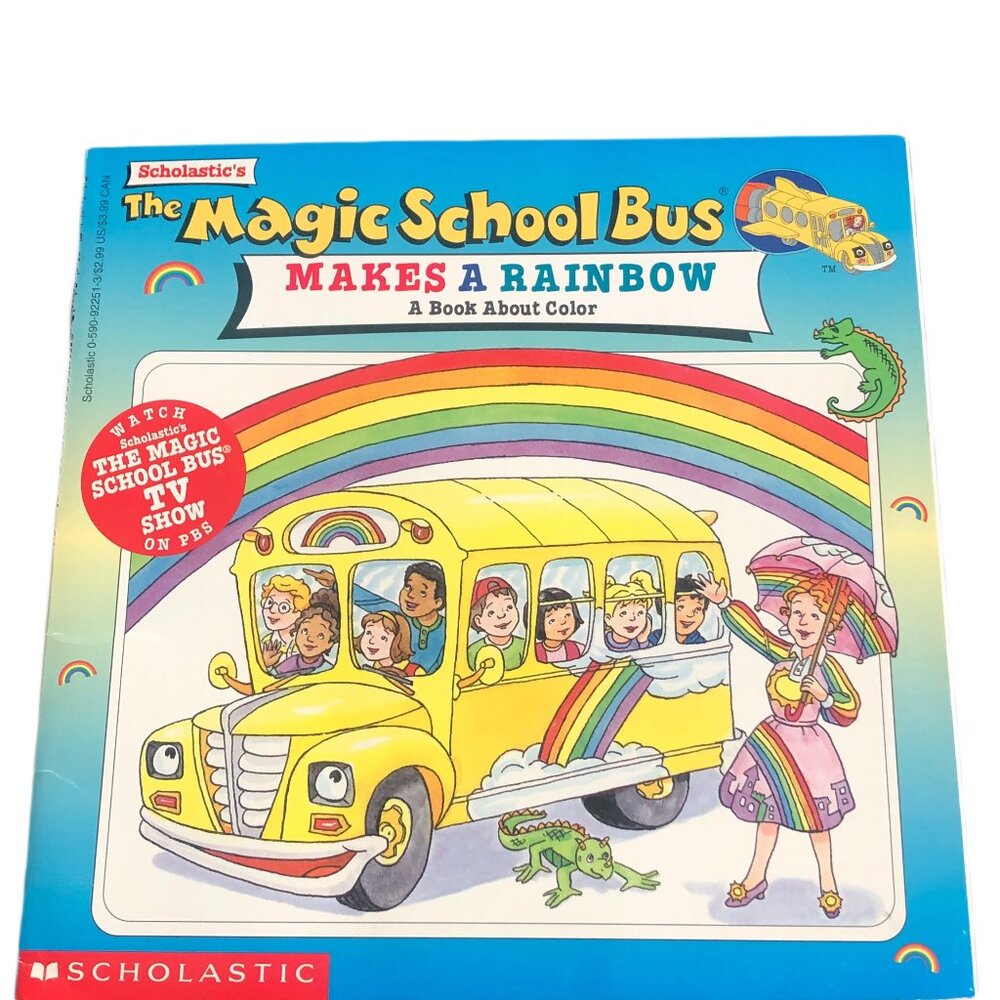 The Magic School Bus Makes a Rainbow - A Book About Color - Picture 1 of 2